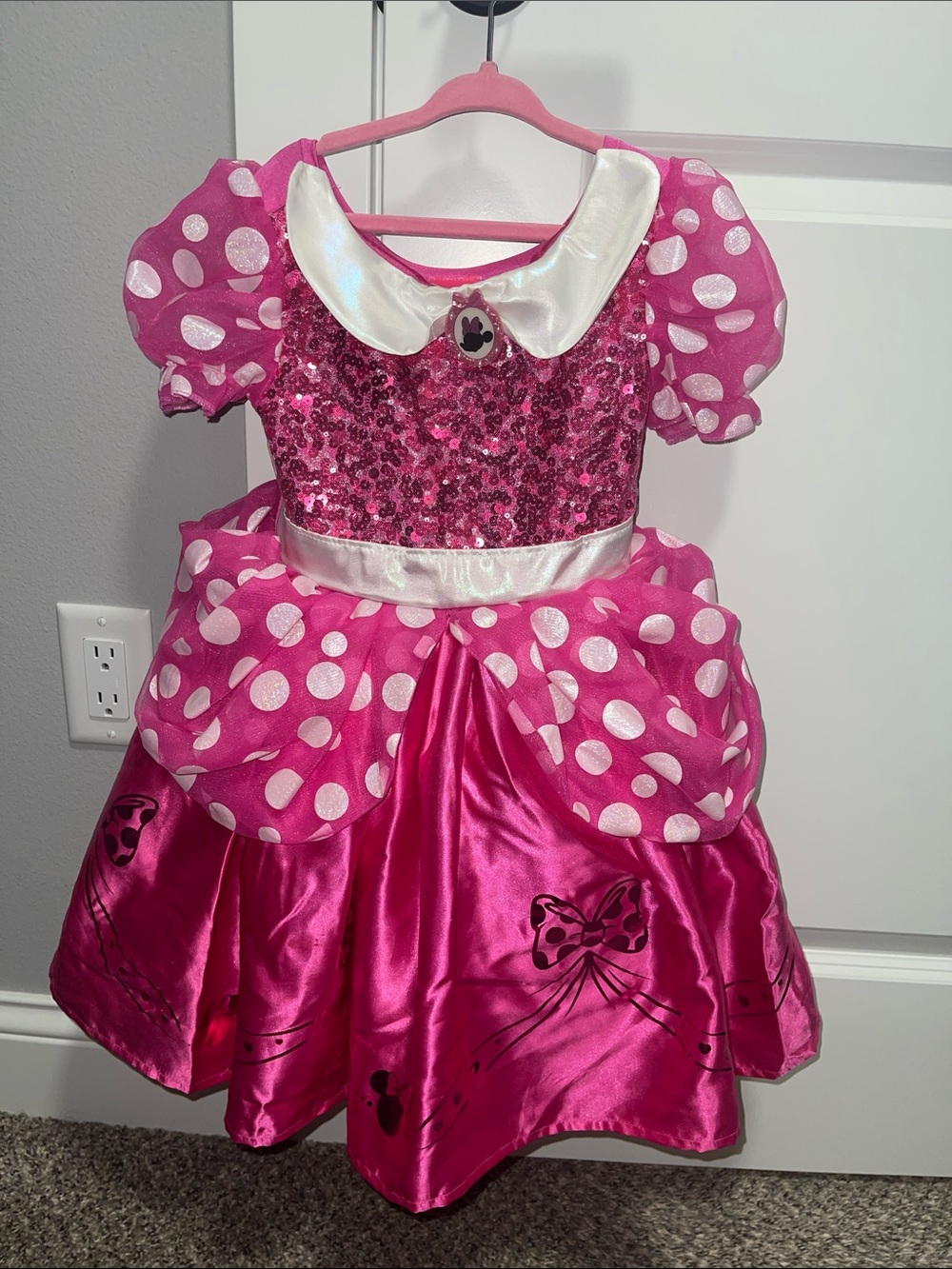 Disney Minnie Mouse Halloween Costume - Size XS (3T-4T)
